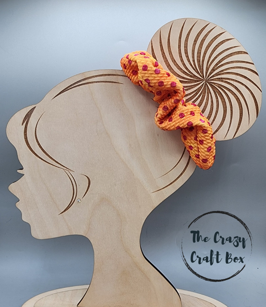 Orange Scrunchie