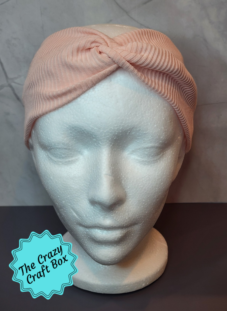 Peach Twist Headband