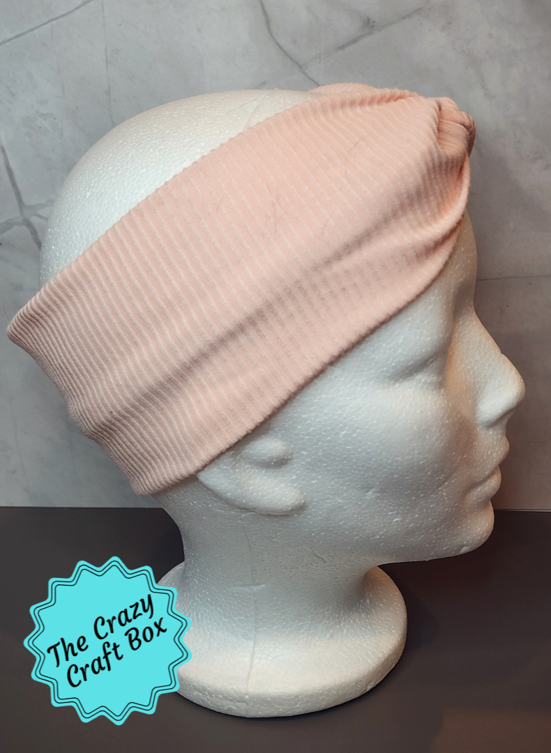 Peach Twist Headband