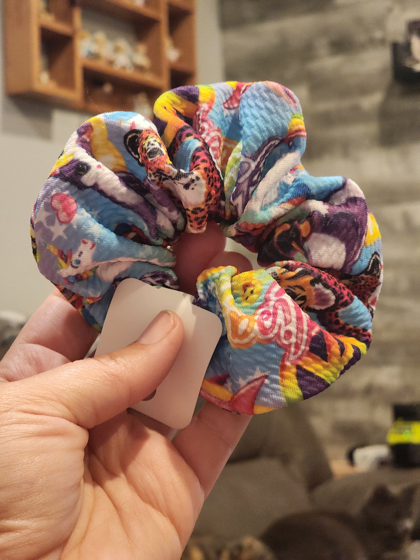 Lisa Frank inspired Scrunchie