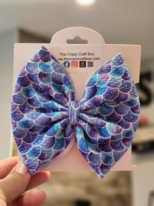 Blue & Purple Mermaid Scale