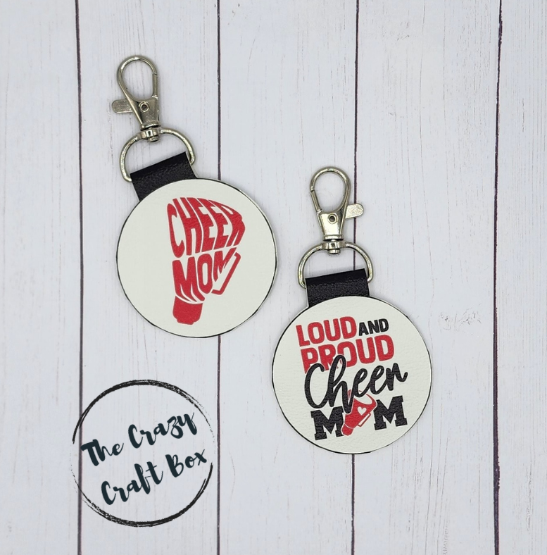 Cheer Mom Keychains