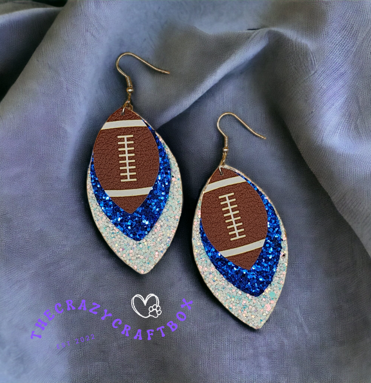 Football Earrings