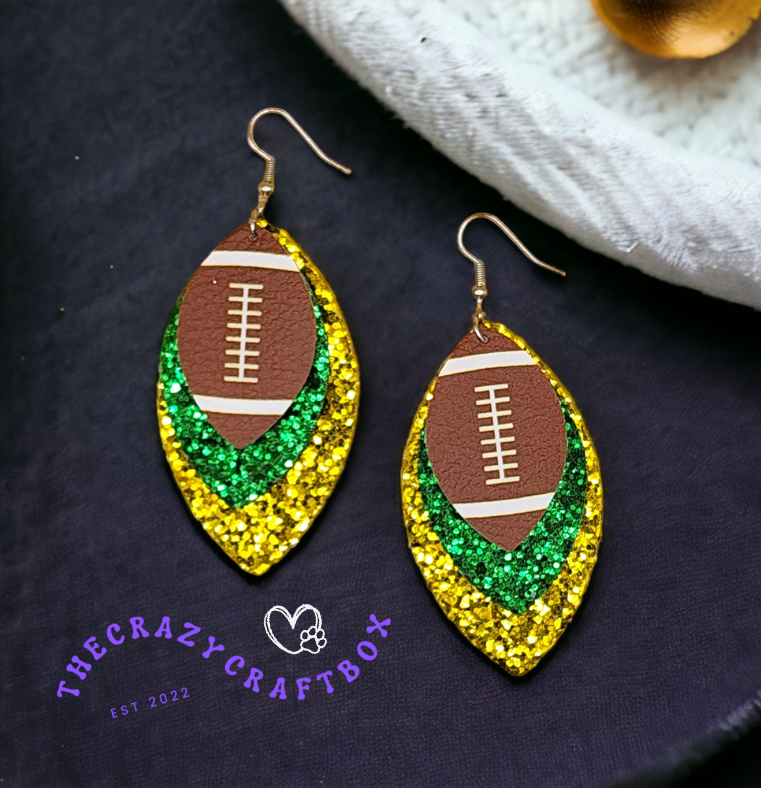 Football Earrings