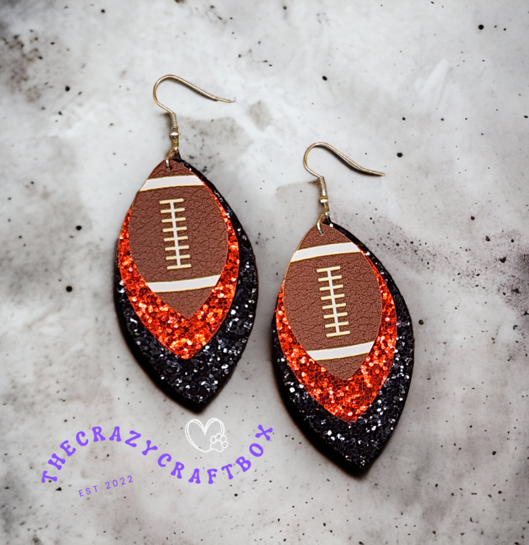 Football Earrings